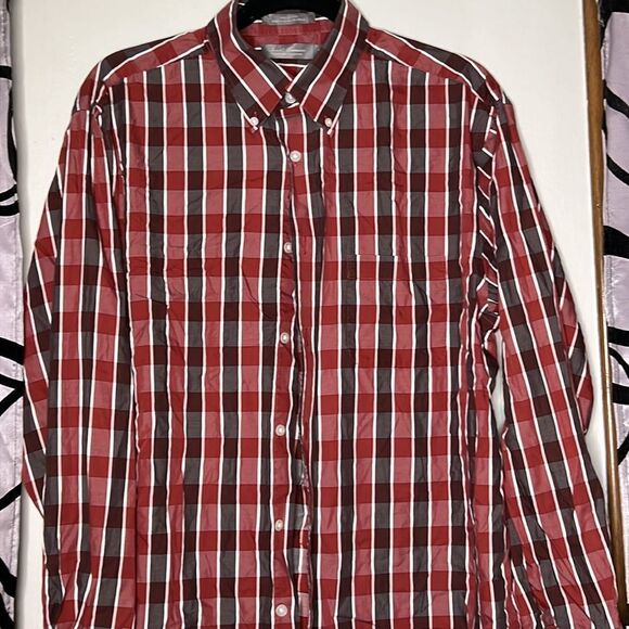 Daniel Cremieux signature collection 100% cotton long sleeve button down shirt - Picture 4 of 10